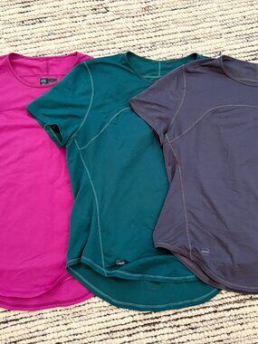 (3 Pack) Janji Small Women's Helio Tech Tees (Like New)